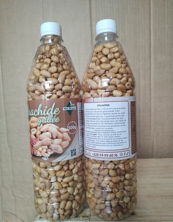 Arachides Grillees Avec Sel 500g 2500f