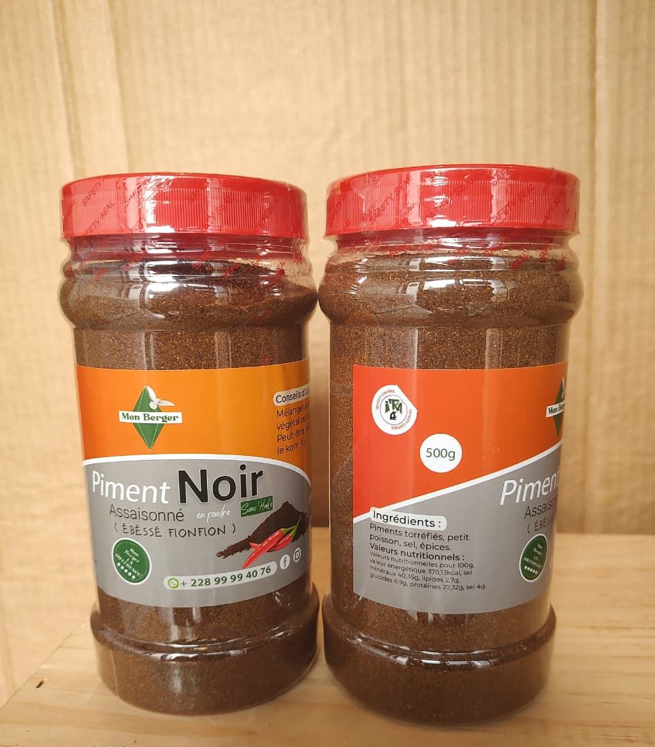 Piment Noir Assaisonne 500g 7000f