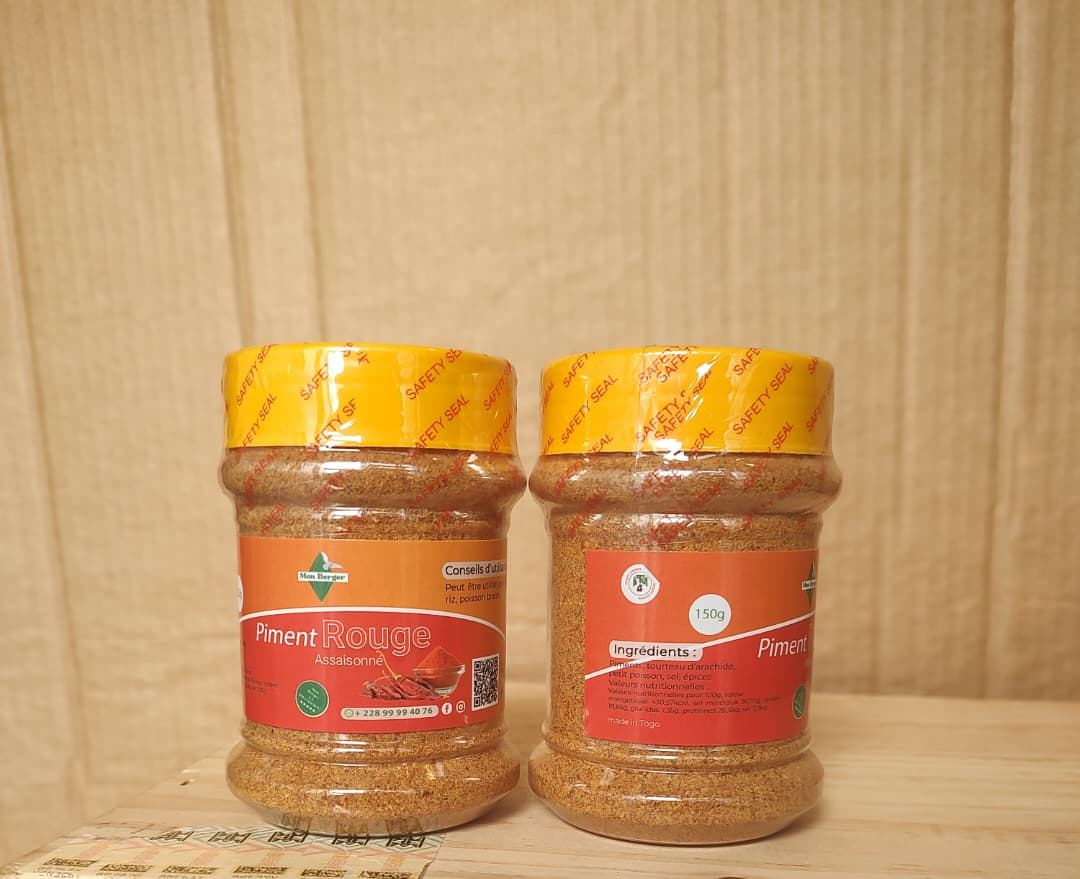 Piment Rouge Assaisonne 150g 3000f