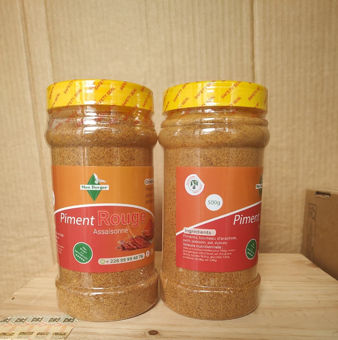 Piment Rouge Assaisonne 500g 7000f